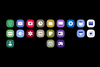 north design samsung oneui icon overview