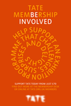 north design tate membership be involved poster vermillion